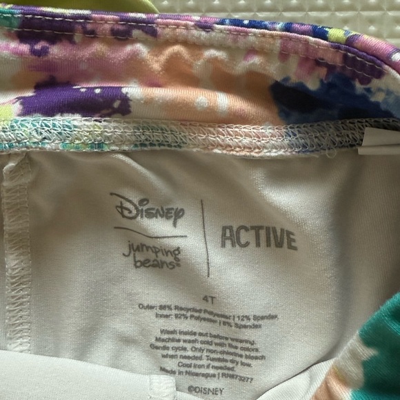 Disney|Minnie Mouse two piece matching set, Tank Top and Floral Skirt Set•••4T - Picture 5 of 5